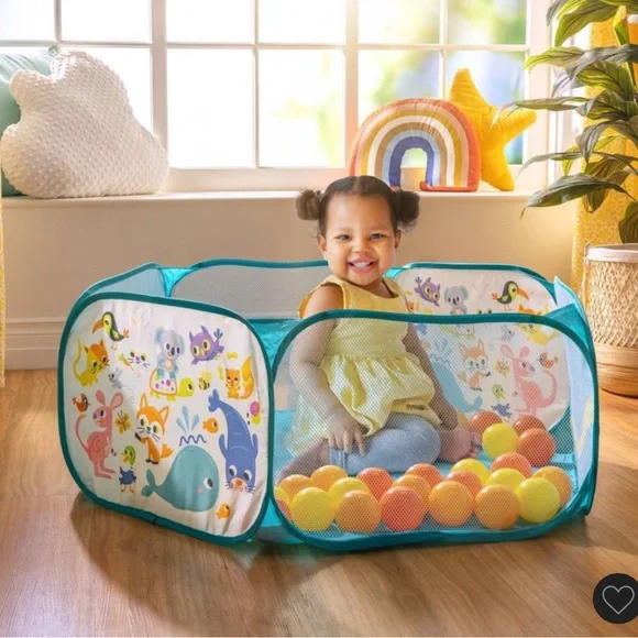 Colorful Kids Play Ball Pit - Picture 2 of 8